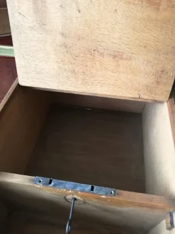 Großes französisches Mahagoni-Zylinderbüro