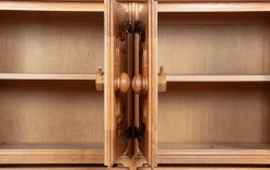 Großes französisches Sideboard aus Eiche von Guillerme et Chambron für Votre Maison, 1960er
