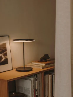 Große Sin Tischlampe aus Graphit von Antoni Arola