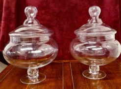 Großes Ladendisplay mit Vorratsdosen, 1960er, 2er Set