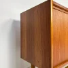 Großes minimalistisches Mid-Century Sideboard aus Teak, 1960er