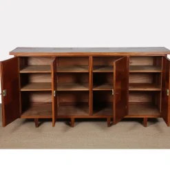 Großes modernes Sideboard aus Holz, 1950er