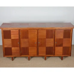 Großes modernes Sideboard aus Holz, 1950er