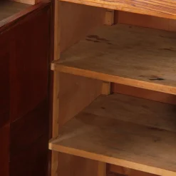 Großes modernes Sideboard aus Holz, 1950er