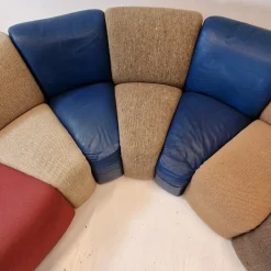 Großes modulares Mississippi Sofa für Artifort, 1970er