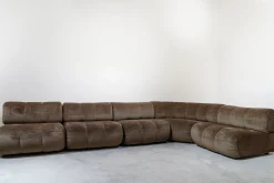 Großes modulares Space Age Sofa, Italien, 1960er, 5er Set