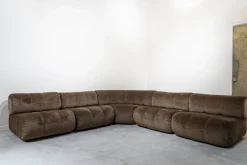 Großes modulares Space Age Sofa, Italien, 1960er, 5er Set