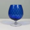 Großes mundgeblasenes Empoli Glas, 1950er