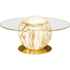 Große Solaris Stehlampe von United Alabaster