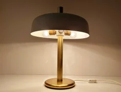 Große Space Age Schreibtischlampe von Hillebrand