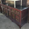 Großes Sideboard aus lackiertem Holz, 19. Jh