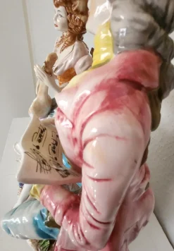 Große Stehlampe von Capodimonte, 1930er
