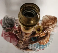 Große Stehlampe von Capodimonte, 1930er