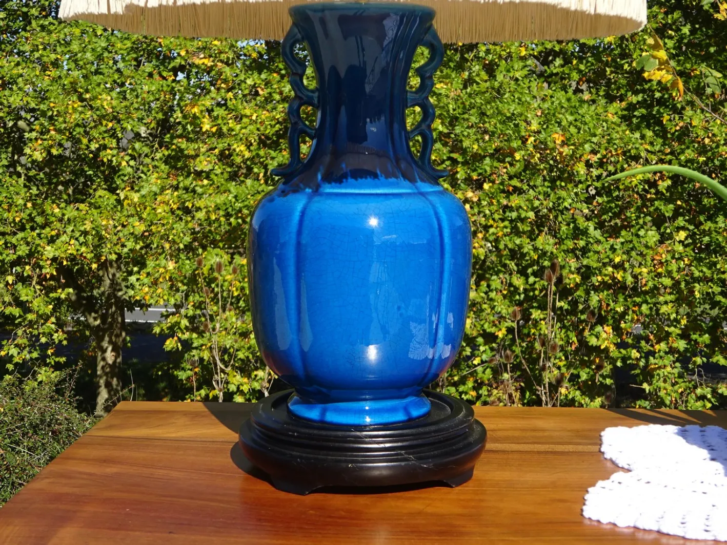 Große Tischlampe von Louis Drimmer, 1970er