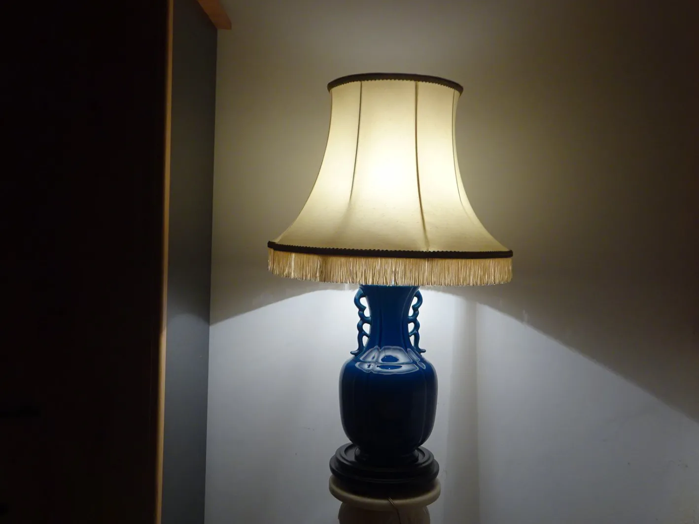 Große Tischlampe von Louis Drimmer, 1970er