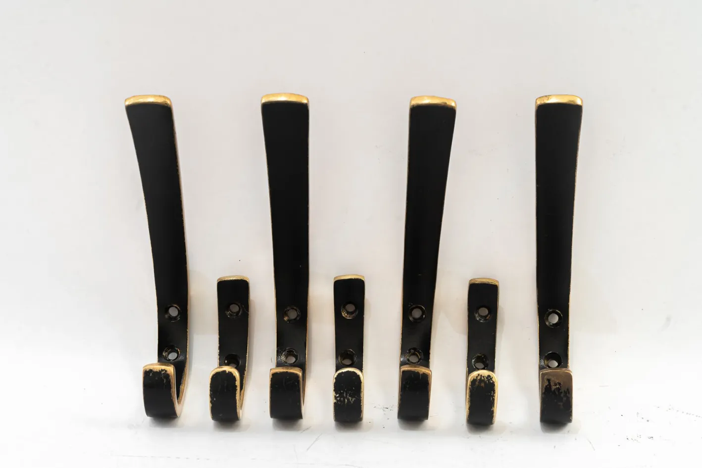 Große und kleine Haken von Herta Baller, Wien, Österreich, 1950er, 7er Set