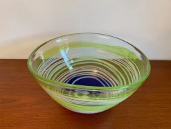 Große Vilnius Studio Schale aus Glas, Litauen, 1990er