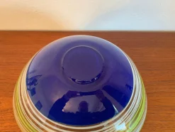 Große Vilnius Studio Schale aus Glas, Litauen, 1990er