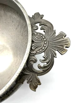 Große Zinn Suppenterrine mit Deckel und Schöpfkelle von Pewter Mastad, Norwegen, 1950er, 2er Set