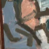 Gösta Falk, Figurenkomposition, 1960er, Öl auf Leinwand, gerahmt