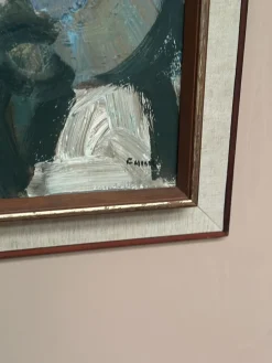 Gösta Falk, Figurenkomposition, 1960er, Öl auf Leinwand, gerahmt