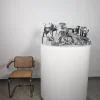 Guernica Skulpturen aus Metall von Picasso, 10 . Set