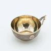 Guilloche Teetasse aus Silber