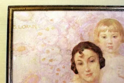 Gustave Lorain, Die Mutter und das Kind, 1930, Lithographie