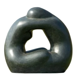 Guy Buseyne, Samen, 21. Jahrhundert, Bronzeskulptur