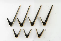 Haken von Herta Baller, Wien, Österreich, 1950er, 7er Set