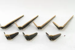 Haken von Herta Baller, Wien, Österreich, 1950er, 7er Set