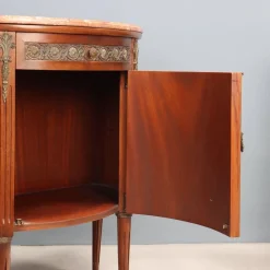 Halbmondförmige Sideboards im neoklassizistischen Stil, 2er Set