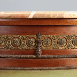 Halbmondförmige Sideboards im neoklassizistischen Stil, 2er Set