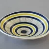 Handbemalte Schale von Stig Lindberg für Gustavsberg, Schweden, 1950er