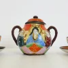 Handbemaltes Chinesisches Porzellan Set, 1950er, 13er Set