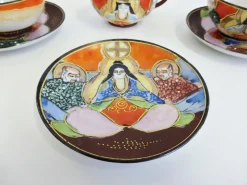 Handbemaltes Chinesisches Porzellan Set, 1950er, 13er Set