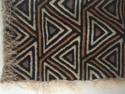 Handgefertigter Kuba Stoff Wandbehang, Demokratische Republik Kongo, 1960er