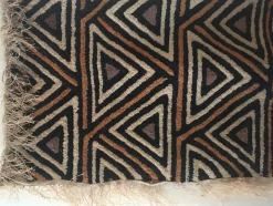 Handgefertigter Kuba Stoff Wandbehang, Demokratische Republik Kongo, 1960er