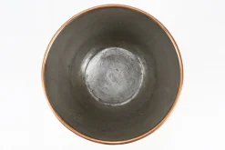 Handgefertigter runder Eiskübel oder Schale aus Kupfer, Belgien 1930er, 1920er
