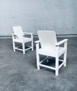 Handgefertigtes Art Deco Kindersessel Set, Belgien, 1920er, 2er Set