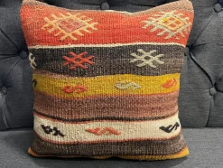 Handgefertigtes ethnisches Vintage Sofakissen