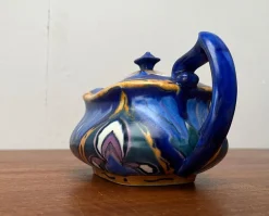 Handgefertigte Vintage Keramik Teekanne von Carlton Ware, England