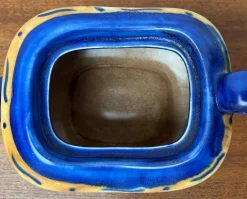Handgefertigte Vintage Keramik Teekanne von Carlton Ware, England