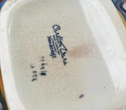 Handgefertigte Vintage Keramik Teekanne von Carlton Ware, England