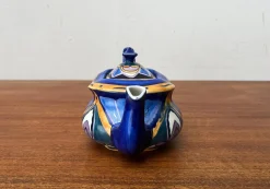 Handgefertigte Vintage Keramik Teekanne von Carlton Ware, England