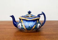 Handgefertigte Vintage Keramik Teekanne von Carlton Ware, England