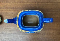 Handgefertigte Vintage Keramik Teekanne von Carlton Ware, England