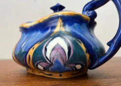 Handgefertigte Vintage Keramik Teekanne von Carlton Ware, England