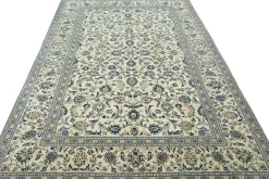 Handgeknüpfter Kashan Teppich aus Korken & Wolle, 2000er