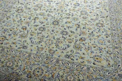 Handgeknüpfter Korkteppich Kashan aus Wolle